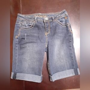 Justice Jean Shorts Size 16